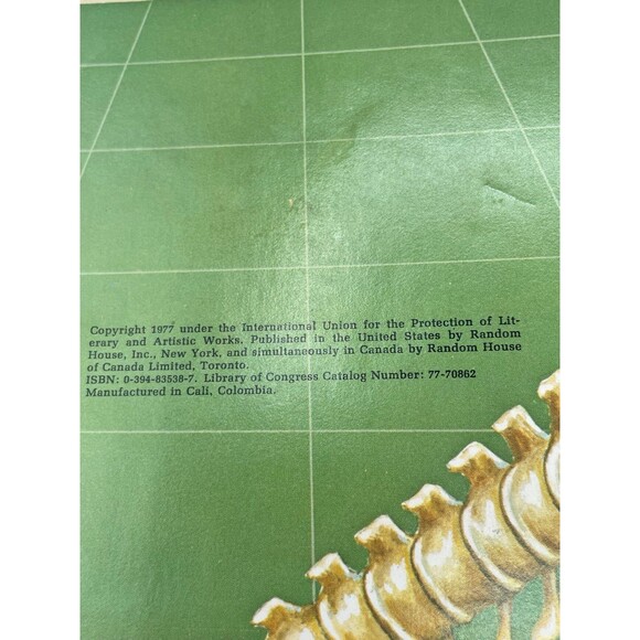 Vintage Random House Pop-Up Book Dinosaurs 1977 Nonfiction for Kids - Picture 7 of 12